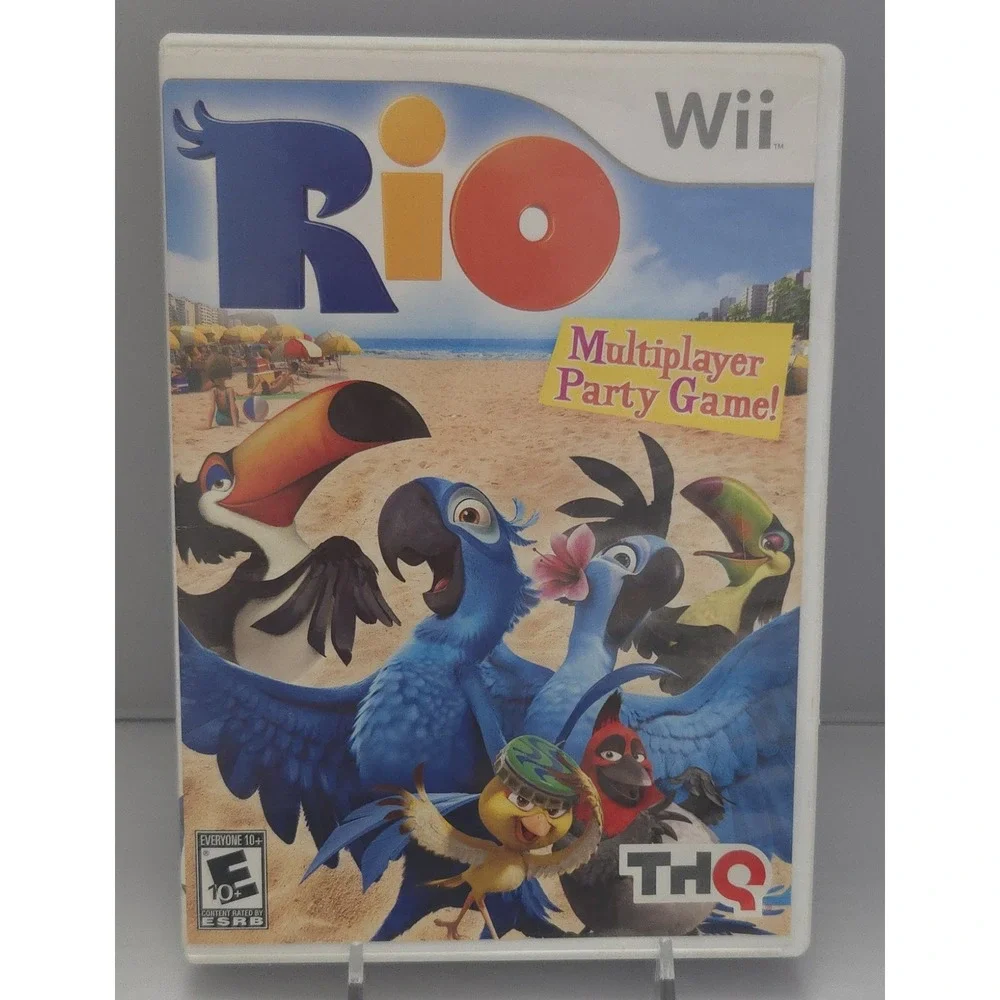 Rio: Multiplayer Party Game (Wii) - Tested - Game & Case